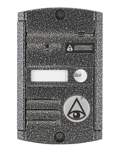 AVP-451 (PAL) (цвет серебро). Вызывная видеопанель цветная. Activision в Альметьевске