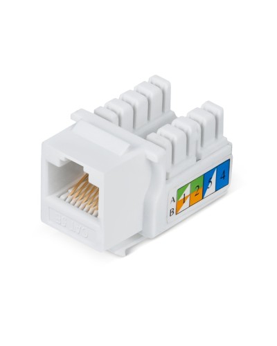 KJ-RJ45-Cat.5e-90 (7008c): Вставка Keystone Jack RJ-45 в Альметьевске