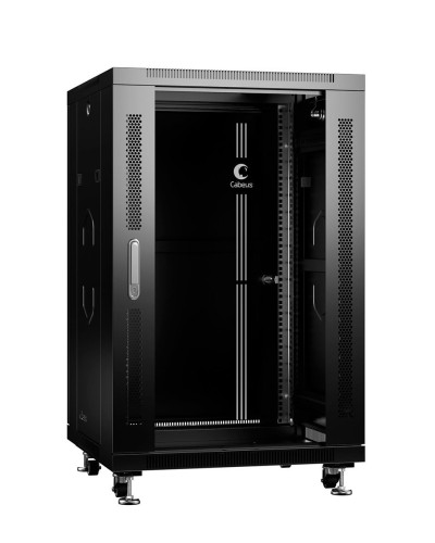SH-05C-22U60/100-BK (8540c). Шкаф телекоммуникационный 19 напольный 22U. CABEUS в Альметьевске