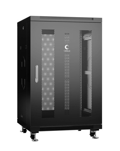 ND-05C-18U60/100-BK (8531c). Шкаф телекоммуникационный 19 напольный 18U. CABEUS в Альметьевске