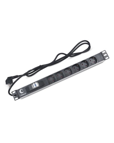 PDU-6P-B-2EU (7292c). Блок розеток 19. CABEUS в Альметьевске