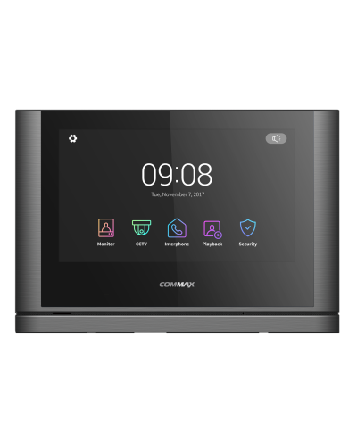 CDV-1024MA/VZ (темное серебро) Black Smog. Монитор видеодомофона цветной. Commax в Альметьевске