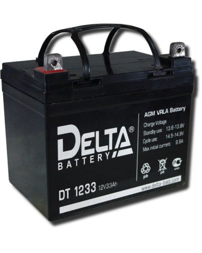 Delta DT 1233. Аккумулятор герметичный свинцово-кислотный. Delta в Альметьевске