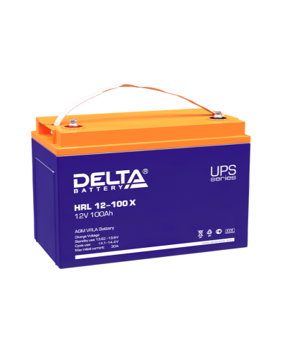 Delta HRL 12-100 X. Аккумулятор герметичный свинцово-кислотный. Delta в Альметьевске