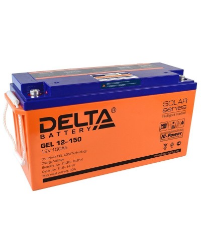 Delta GEL 12-150. Аккумулятор герметичный свинцово-кислотный. Delta в Альметьевске