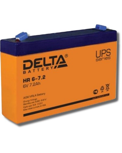 Delta HR 6-7.2. Аккумулятор герметичный свинцово-кислотный. Delta в Альметьевске