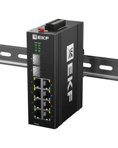 TSX-ML2-2GX/SFP-8GTP. Промышленный управляемый коммутатор. EKF в Альметьевске
