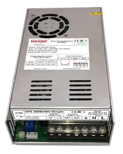 UPS 300W/48V Simple. Блок бесперебойного питания. FARADAY в Альметьевске