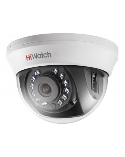 DS-T591(C) (3.6 mm). Бюджетная видеокамера мультиформатная купольная. HiWatch в Альметьевске