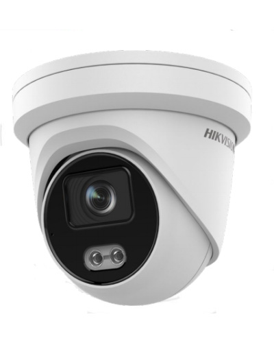 DS-2CD2327G2-LU(2.8mm). Профессиональная видеокамера IP купольная. Hikvision в Альметьевске