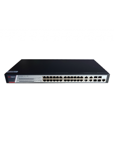 DS-3E2528P(B). Коммутатор с питанием POE. Hikvision в Альметьевске