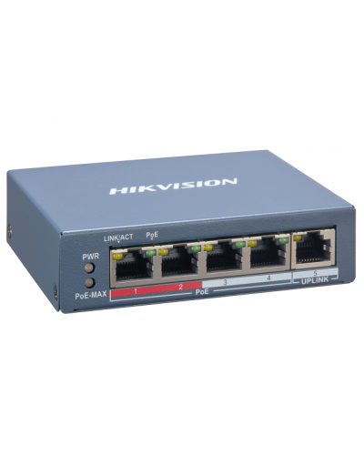 DS-3E1105P-EI. Коммутатор с POE. Hikvision в Альметьевске