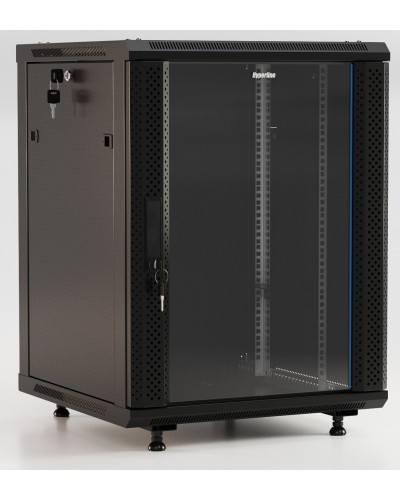 TWB-FC-1245-GP-RAL9004. Шкаф телекоммуникационный 19 настенный 12U. Hyperline в Альметьевске