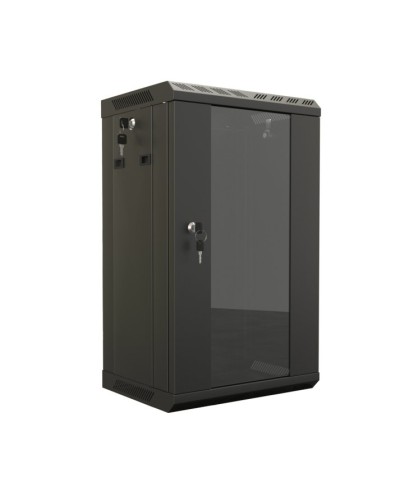 TDB-9U-GP-RAL9004. Шкаф телекоммуникационный 10 настенный, 9U. Hyperline в Альметьевске