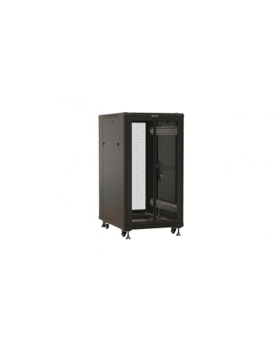 TTBR-2261-DD-RAL9004. Шкаф телекоммуникационный 19 напольный 22U. Hyperline в Альметьевске