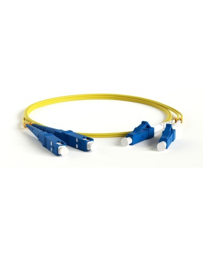 FC-D2-9-LC/UR-SC/UR-H-10M-LSZH-YL. Патч-корд волоконно-оптический одномодовый. Hyperline в Альметьевске