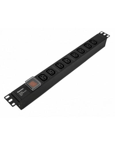 SHE19-8IEC-S-IEC. Блок розеток 19. Hyperline в Альметьевске