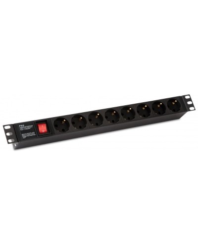 SHE19-8SH-S-IEC. Блок розеток 19. Hyperline в Альметьевске