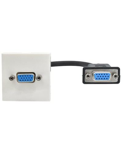 Розетка VGA M/M PRIMER РКМ-10-20-П белый IEK(PR-KK40D-RV-0-1-K01). Розетка. IEK в Альметьевске