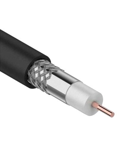 GENERICA RG59 CCS 75Ом FPE PVC белый (CC1-R5F1-111-100-G). Кабель коаксиальный омедненный. IEK в Альметьевске