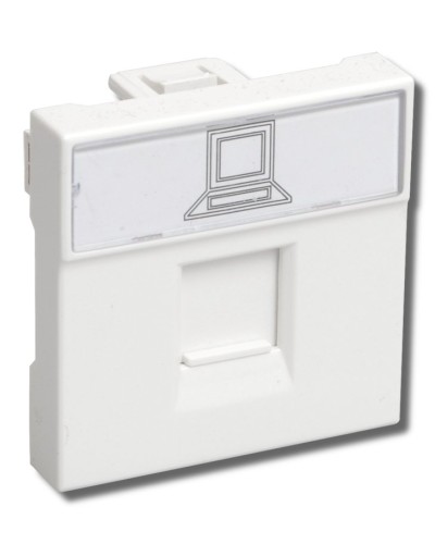 РКИ-20-00-П RJ-45 UTP белая (CKK-40D-RI2-K01). Розетка информационная 2 модуля ПРАЙМЕР. IEK в Альметьевске
