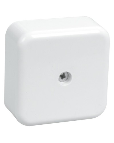 Коробка распаячная КМ41206-01 50х50х20 открытой проводки (4 клеммы 3 мм²) белая (UKO10-050-050-020-K01). Коробка распаячная безгалогенная (HF). IEK в Альметьевске
