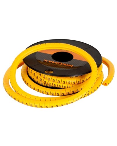 NMC-CMR-D-YL-500 (500шт). Маркер кабельный. NIKOMAX в Альметьевске