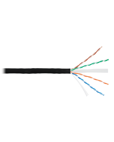 U/UTP 4pair, Cat6a, Solid, In/Out, нг(А)-HF (NMC 4155C-BK). Кабель «витая пара» (LAN) для структурированных систем связи. NIKOMAX в Альметьевске