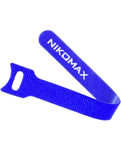 NMC-CTV240-16-SB-BL-10 (10шт). Стяжка-липучка с мягкой пряжкой. NIKOMAX в Альметьевске