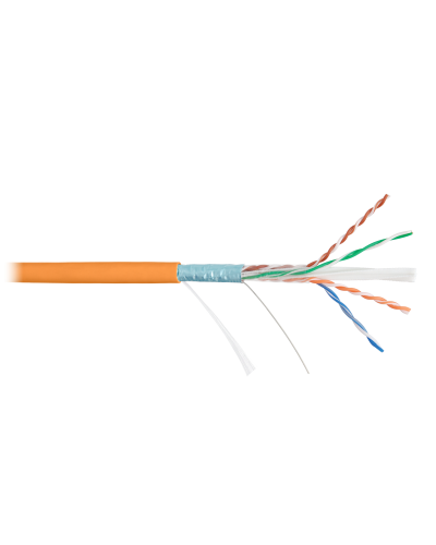 F/UTP 4pair, Cat6, Solid, In, нг(А)-HF (NMC 4240C-OR). Кабель «витая пара» (LAN) для структурированных систем связи. NIKOMAX в Альметьевске