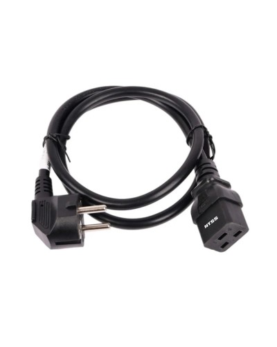 NTSS-PC19772 C19-Schuko проводник.:3х1.5мм2 3м 220/250В 16А черный. Кабель питания. NTSS в Альметьевске