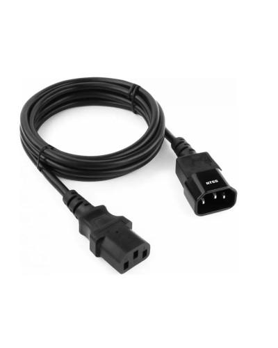 NTSS-PC13142 C13-С14 проводник.:3х0.75мм2 1.8м 220/250В 10А черный. Кабель питания. NTSS в Альметьевске