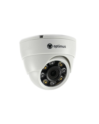 IP-E025.0(2.8)PL_DP03. Видеокамера IP купольная. Optimus в Альметьевске