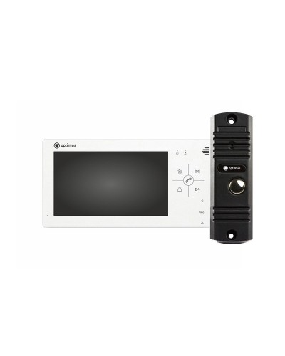 VM-7.0 (w)+ DS-700L (черный). Комплект видеодомофона. Optimus в Альметьевске