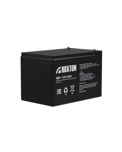 RBT-12V12AH. Аккумулятор герметичный свинцово-кислотный. ROXTON в Альметьевске