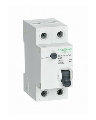 City9 Set 1P+N С 40А 4.5kA 30мА A 230В (C9D55640). Автоматический выключатель дифференциального тока. Systeme Electric в Альметьевске