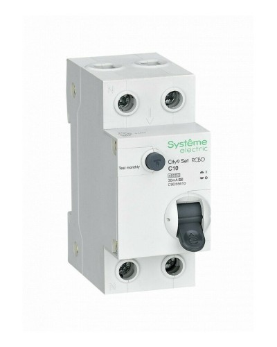 City9 Set 1P+N С 10А 4.5kA 30мА A 230В (C9D55610). Автоматический выключатель дифференциального тока. Systeme Electric в Альметьевске