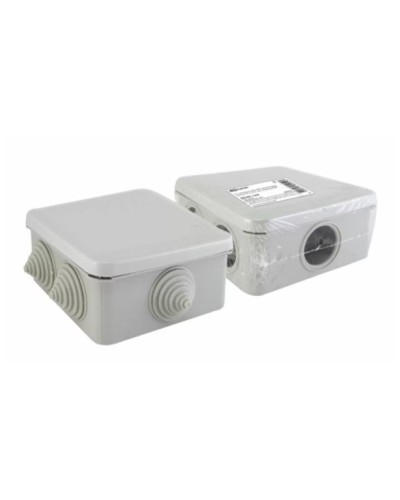 Коробка ОП 100х100х50мм, крышка, IP55, 6 вх. (SQ1401-1255). Распаячная коробка. TDM ЕLECTRIC в Альметьевске