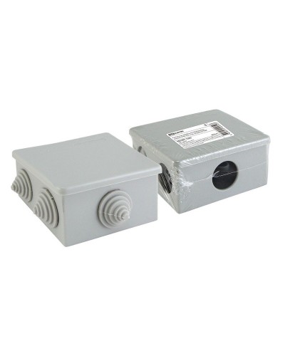 Распаячная коробка ОП 80х80х40мм, крышка, IP44, 6 вх. TDM (SQ1401-1235). Распаячная коробка ОП. TDM ЕLECTRIC в Альметьевске