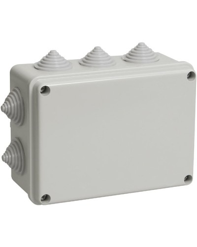 Коробка ОП 150х110х70мм, крышка, IP44, 10 гермовводов (SQ1401-1241). Распаячная коробка. TDM ЕLECTRIC в Альметьевске