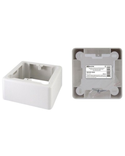 Коробка установочная ОП 85х85х42мм, 1-местная, подъемная, белая, IP20 TDM (SQ1401-0232). Коробка установочная ОП. TDM ЕLECTRIC в Альметьевске
