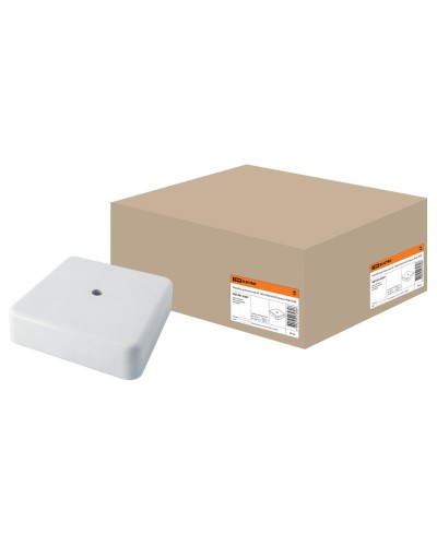 Коробка КР 100х100х29 ОП белая, IP40 (SQ1401-0207). Распаячная коробка. TDM ЕLECTRIC в Альметьевске