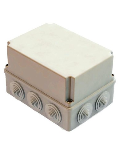 Коробка ОП 190х140х120мм, крышка, IP44, 10 гермовводов (SQ1401-1245). Распаячная коробка. TDM ЕLECTRIC в Альметьевске