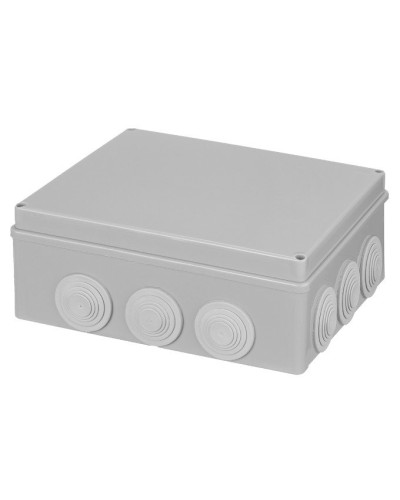 Распаячная коробка ОП 240х190х90мм, крышка, IP55, 12 гермовводов TDM (SQ1401-1143). Распаячная коробка ОП. TDM ЕLECTRIC в Альметьевске