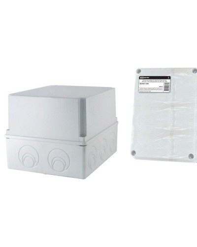 Коробка ОП 240х195х165мм, крышка, IP44, кабельные вводы d28-3шт, d37-2шт (SQ1401-1273). Распаячная коробка. TDM ЕLECTRIC в Альметьевске
