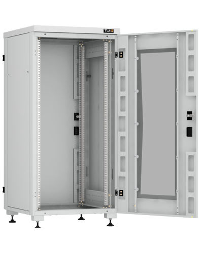 TFI-246080-PMMM-R-BK. Шкаф телекоммуникационный 19 напольный 24U. TLK в Альметьевске