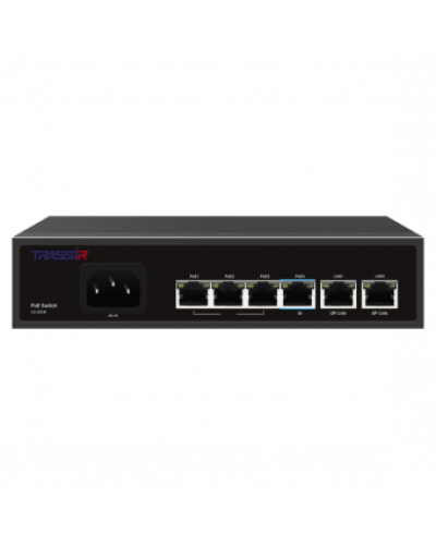 TR-NS1206-65-4PoE. Коммутатор с PoE. Trassir в Альметьевске