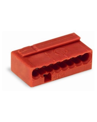 WAGO 243-808 Клемма MICRO 8-проводная красная. Клемма для распределительных коробок. WAGO в Альметьевске
