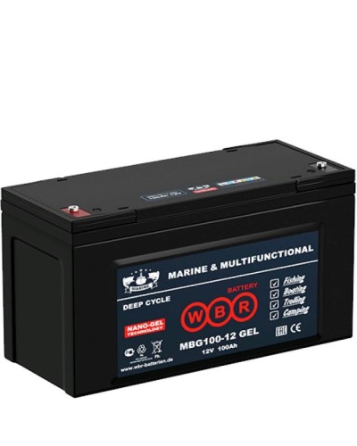 WBR MBG100-12. Аккумулятор герметичный свинцово-кислотный. WBR в Альметьевске
