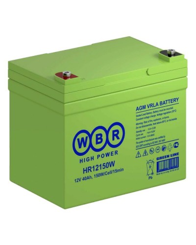 WBR HR12150W. Аккумулятор герметичный свинцово-кислотный. WBR в Альметьевске